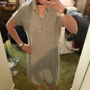 Gray Ralph Lauren dress